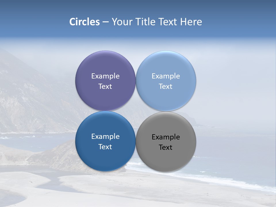 Blue Ocean Big PowerPoint Template