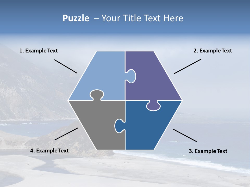 Blue Ocean Big PowerPoint Template