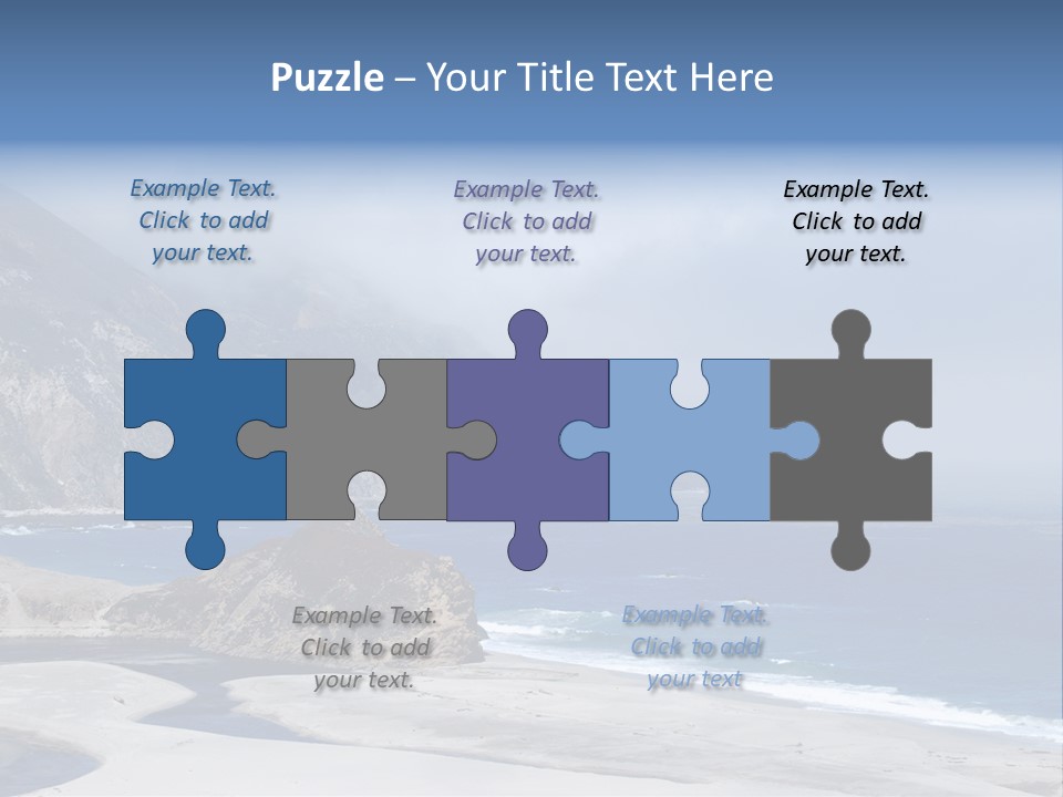 Blue Ocean Big PowerPoint Template