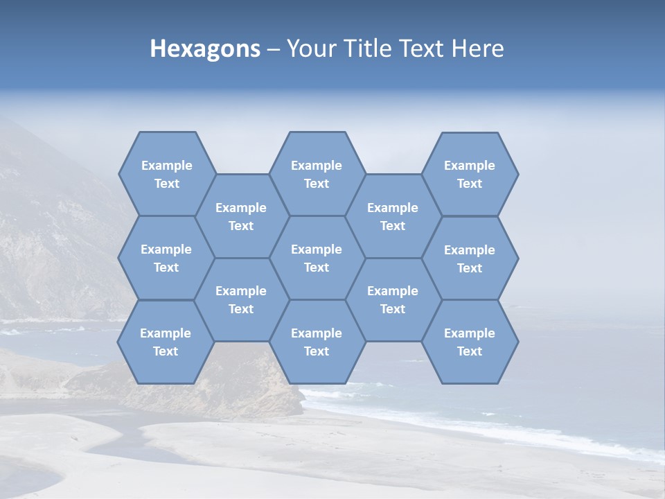 Blue Ocean Big PowerPoint Template