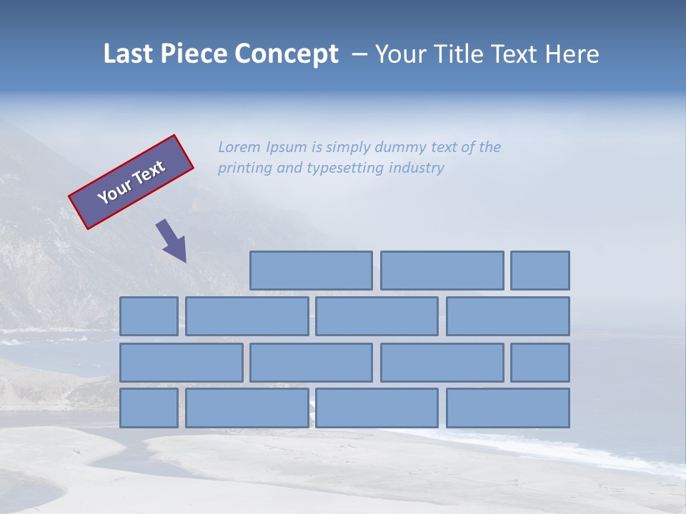 Blue Ocean Big PowerPoint Template