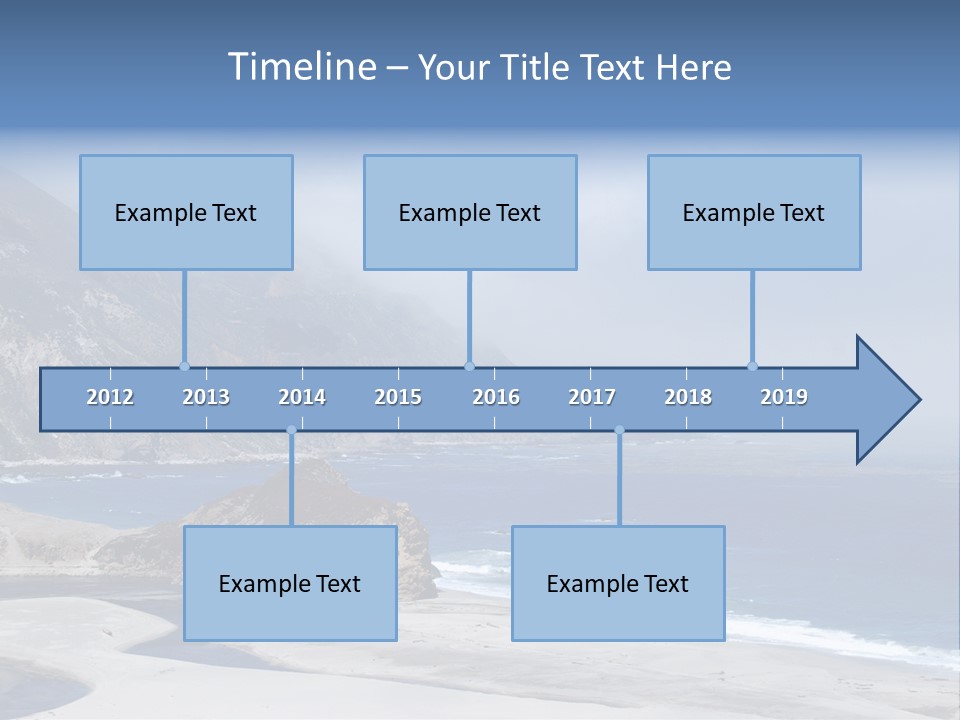 Blue Ocean Big PowerPoint Template
