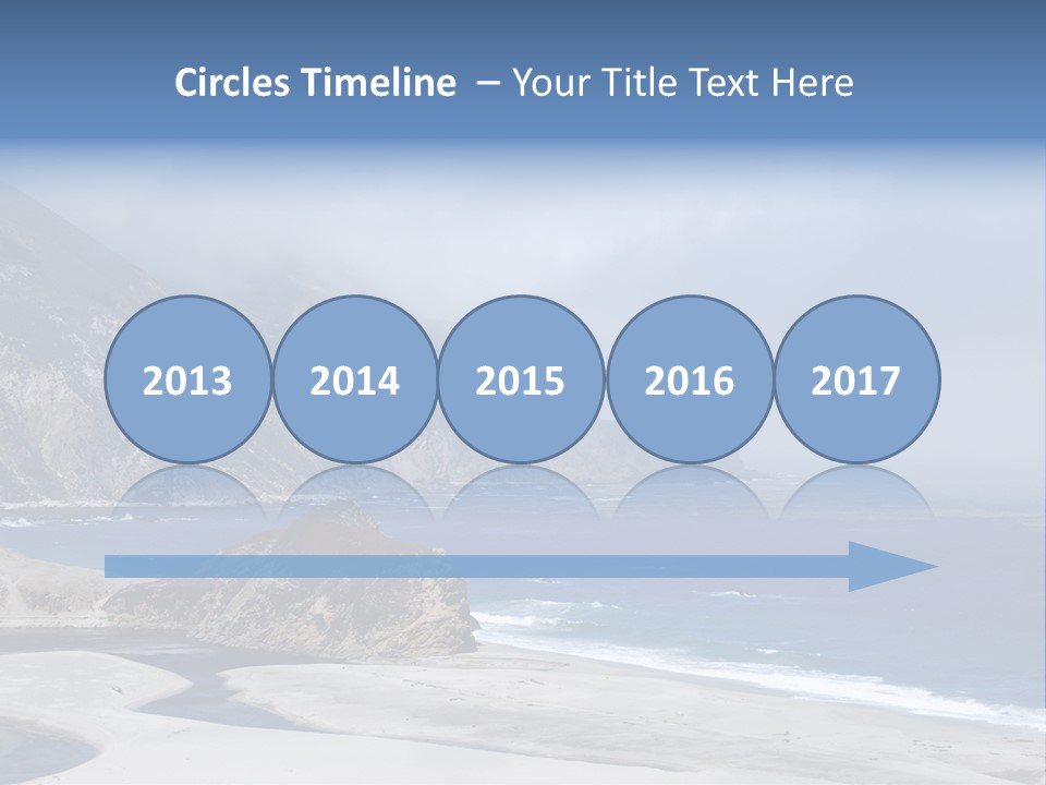 Blue Ocean Big PowerPoint Template