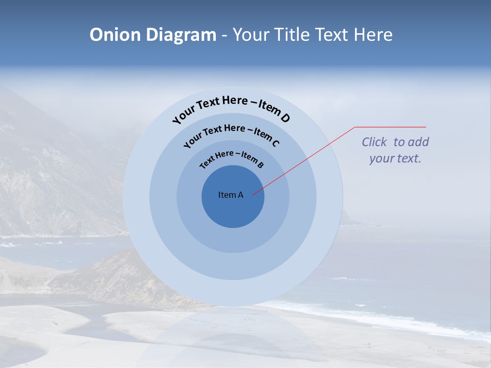 Blue Ocean Big PowerPoint Template