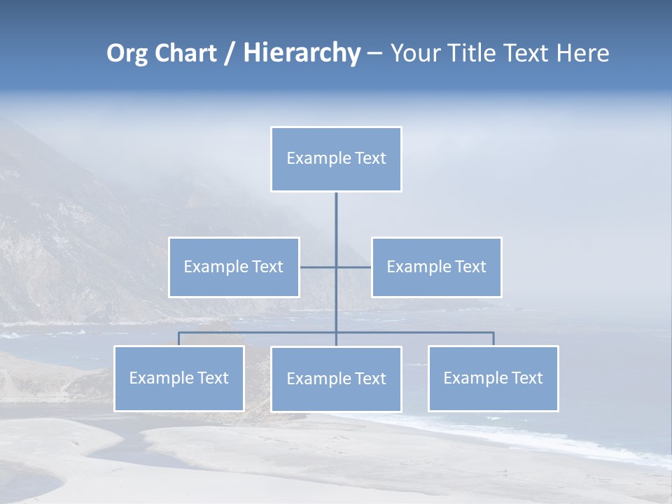 Blue Ocean Big PowerPoint Template