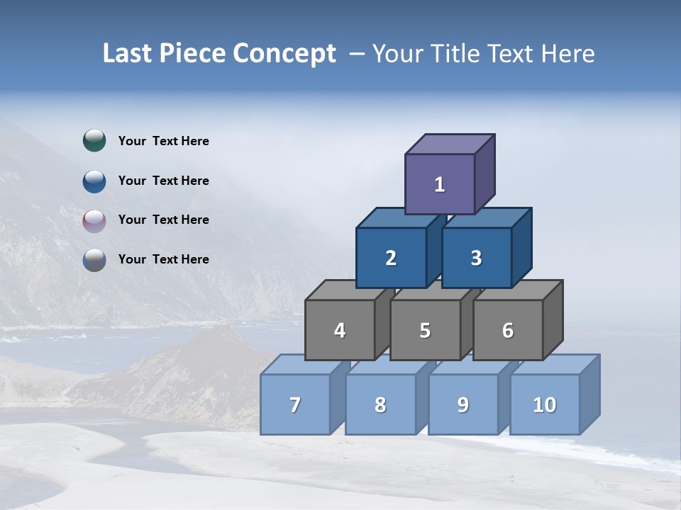 Blue Ocean Big PowerPoint Template