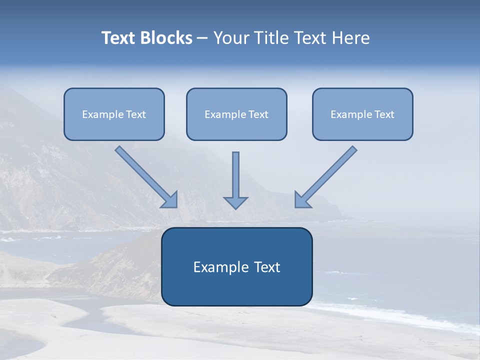 Blue Ocean Big PowerPoint Template