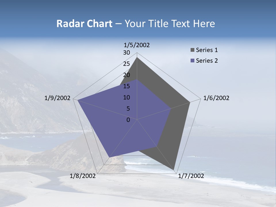 Blue Ocean Big PowerPoint Template