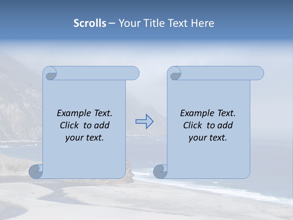 Blue Ocean Big PowerPoint Template
