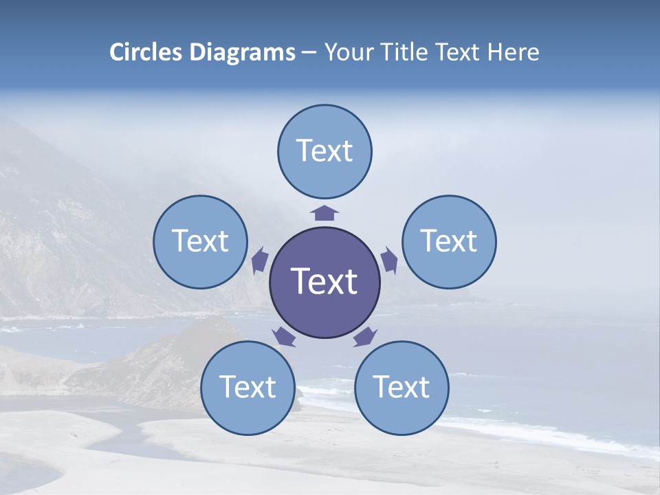 Blue Ocean Big PowerPoint Template