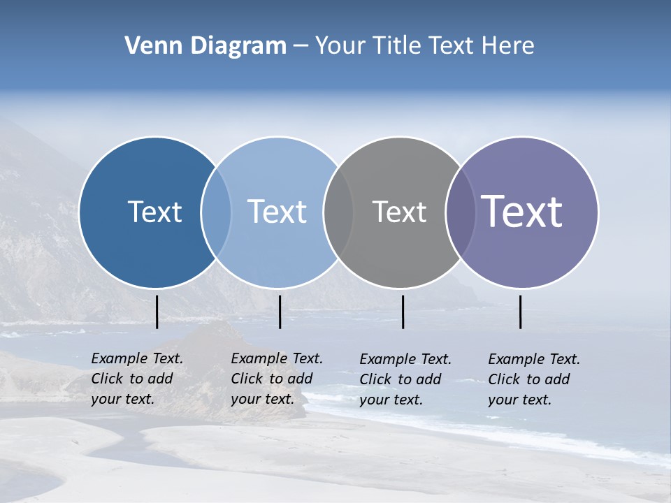 Blue Ocean Big PowerPoint Template