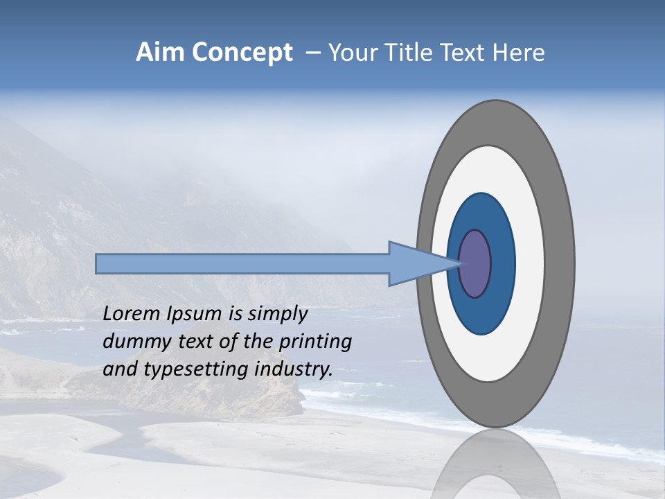 Blue Ocean Big PowerPoint Template