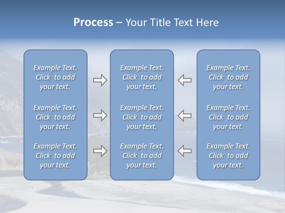 Blue Ocean Big PowerPoint Template