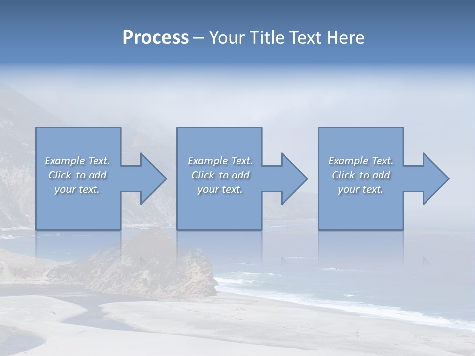 Blue Ocean Big PowerPoint Template