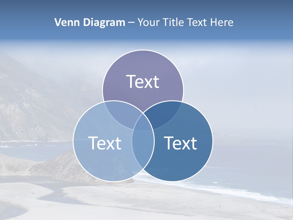 Blue Ocean Big PowerPoint Template