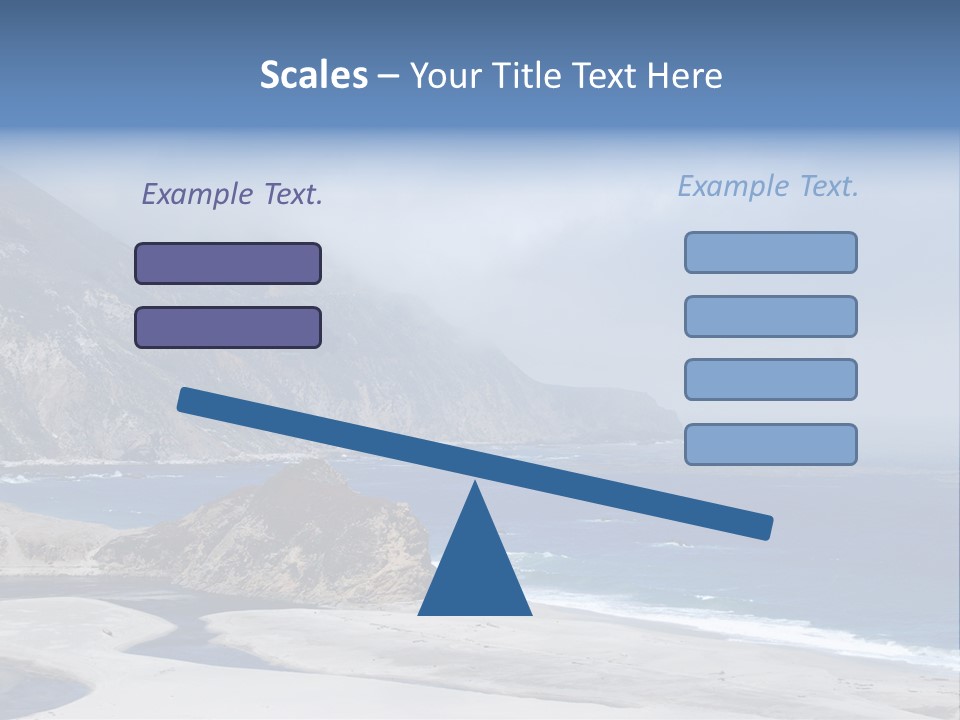 Blue Ocean Big PowerPoint Template