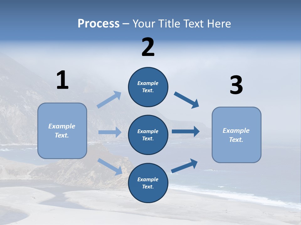 Blue Ocean Big PowerPoint Template