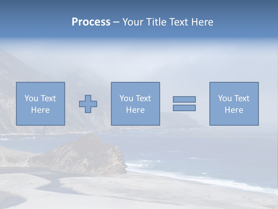 Blue Ocean Big PowerPoint Template