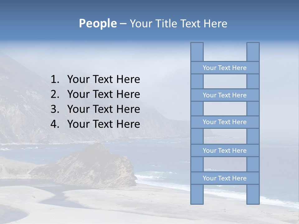 Blue Ocean Big PowerPoint Template