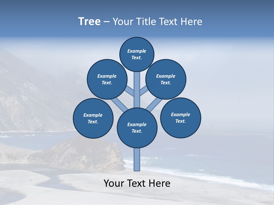 Blue Ocean Big PowerPoint Template