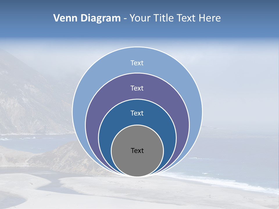 Blue Ocean Big PowerPoint Template