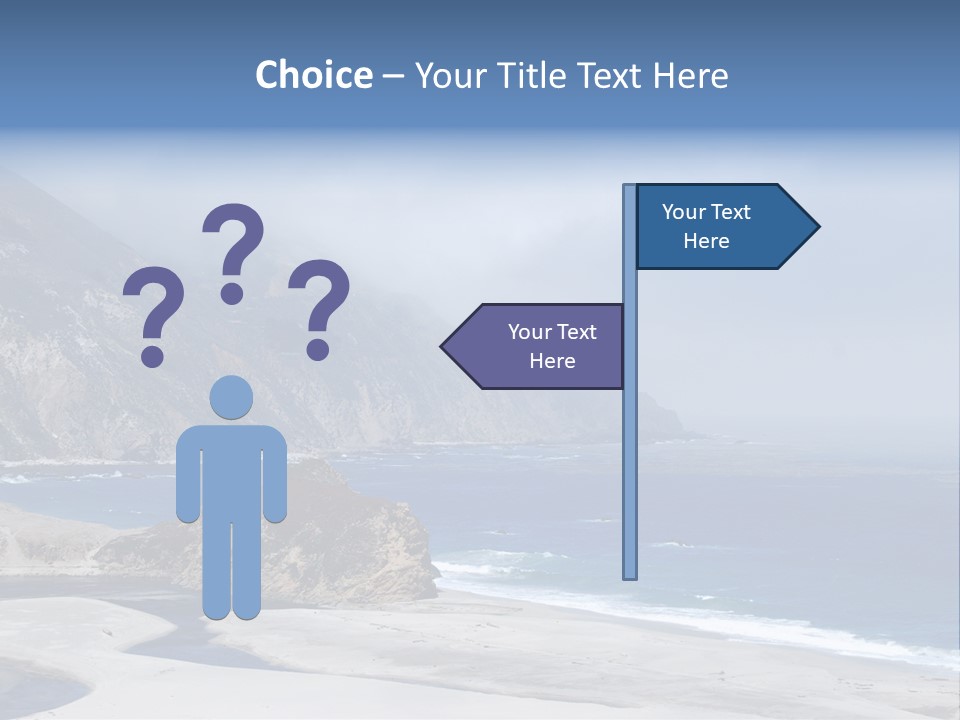 Blue Ocean Big PowerPoint Template