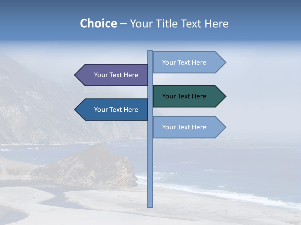 Blue Ocean Big PowerPoint Template