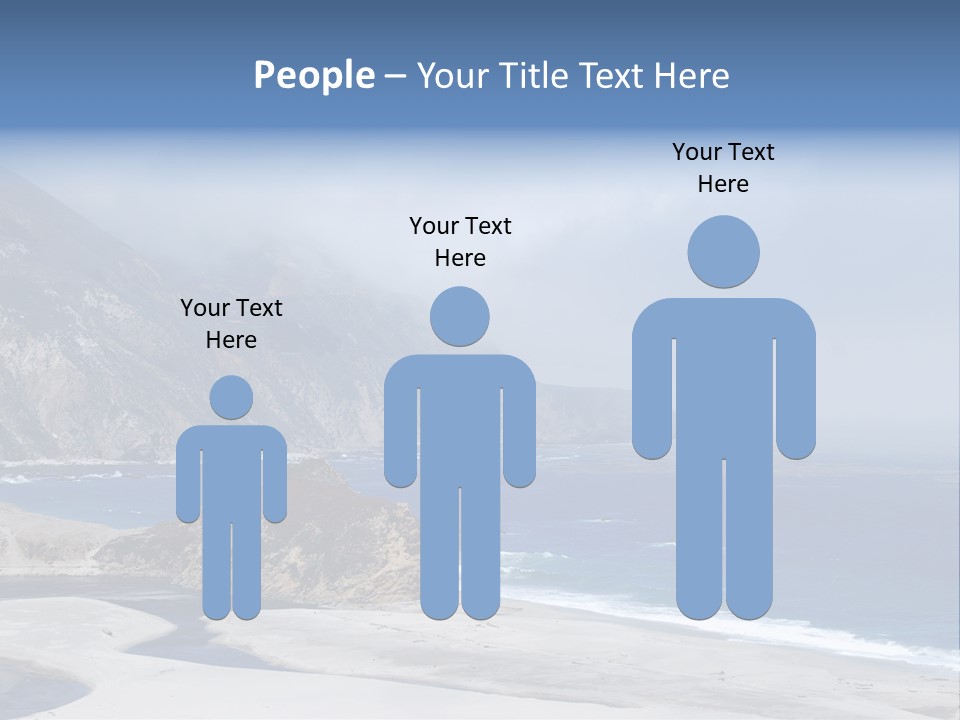 Blue Ocean Big PowerPoint Template