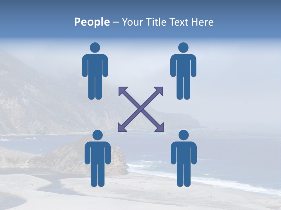 Blue Ocean Big PowerPoint Template