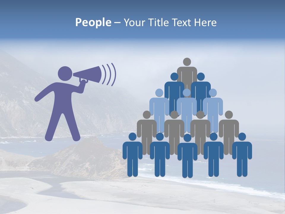 Blue Ocean Big PowerPoint Template