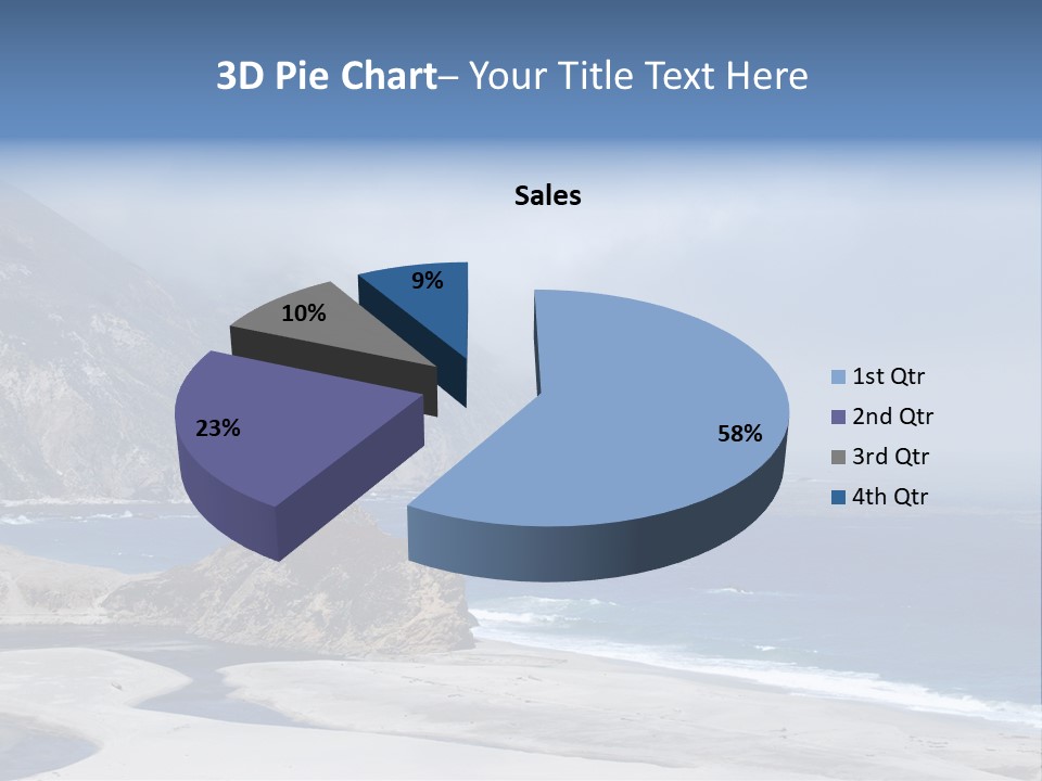 Blue Ocean Big PowerPoint Template