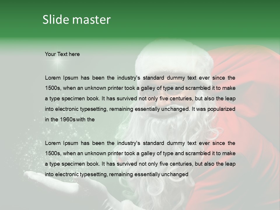 Lifestyle Attractive Breakdancer PowerPoint Template