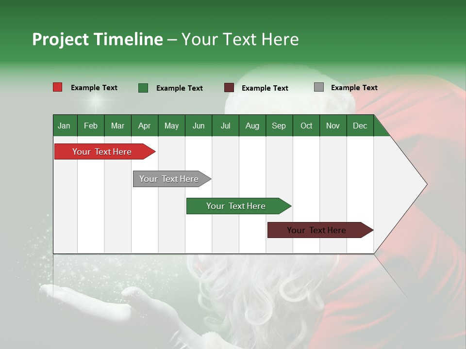 Lifestyle Attractive Breakdancer PowerPoint Template