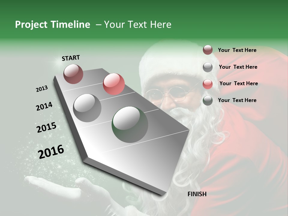 Lifestyle Attractive Breakdancer PowerPoint Template