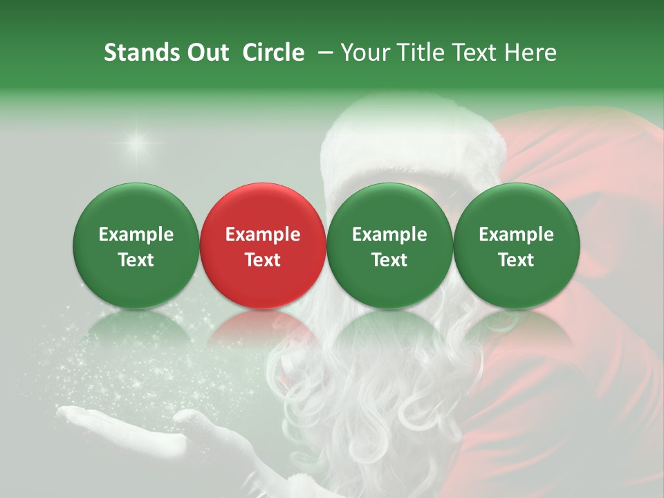 Lifestyle Attractive Breakdancer PowerPoint Template