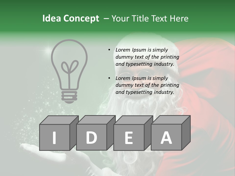 Lifestyle Attractive Breakdancer PowerPoint Template