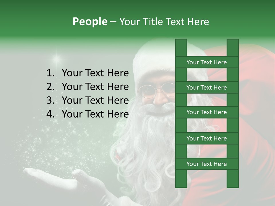 Lifestyle Attractive Breakdancer PowerPoint Template