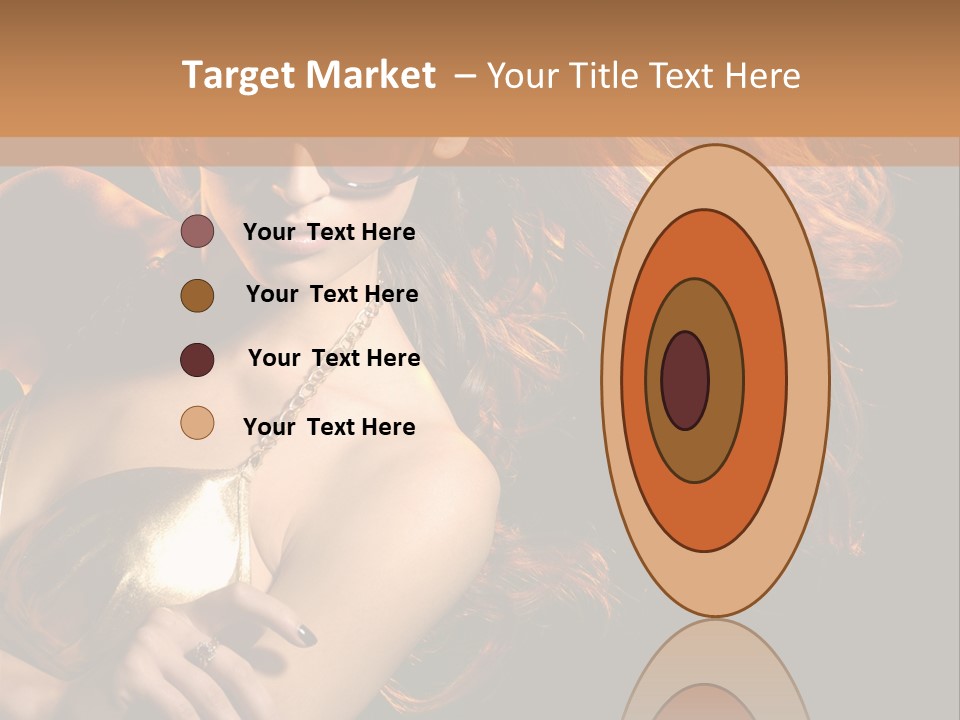 Copyspace Lady Dance PowerPoint Template