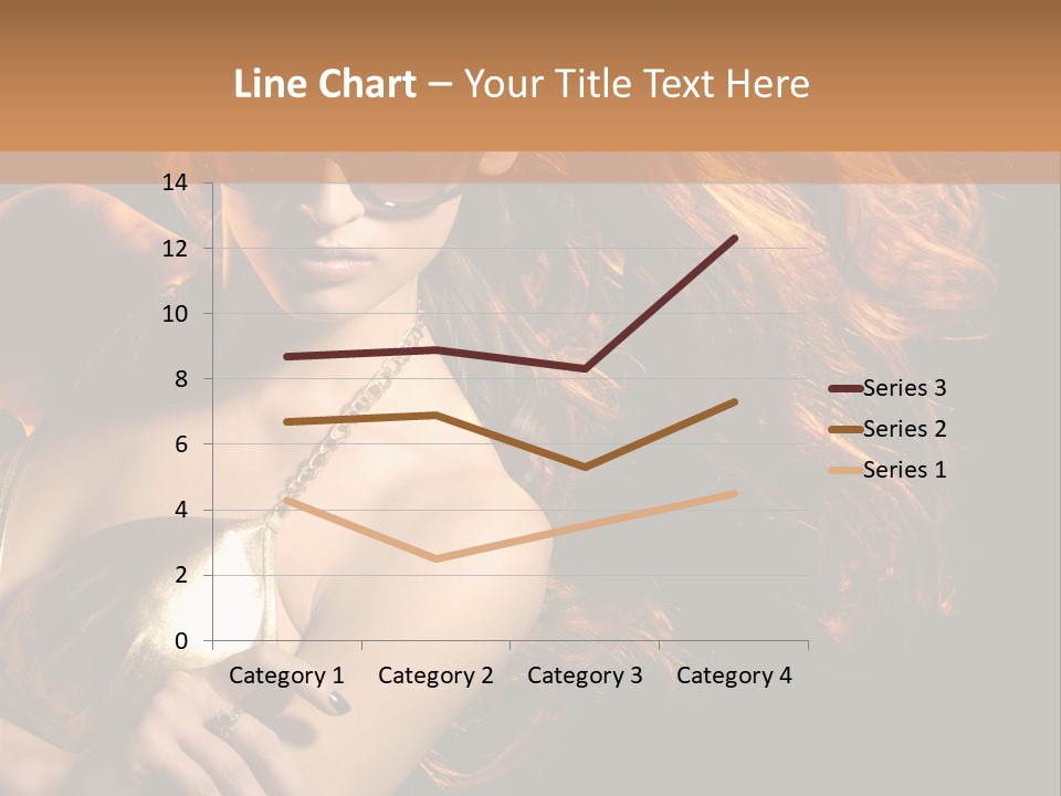 Copyspace Lady Dance PowerPoint Template