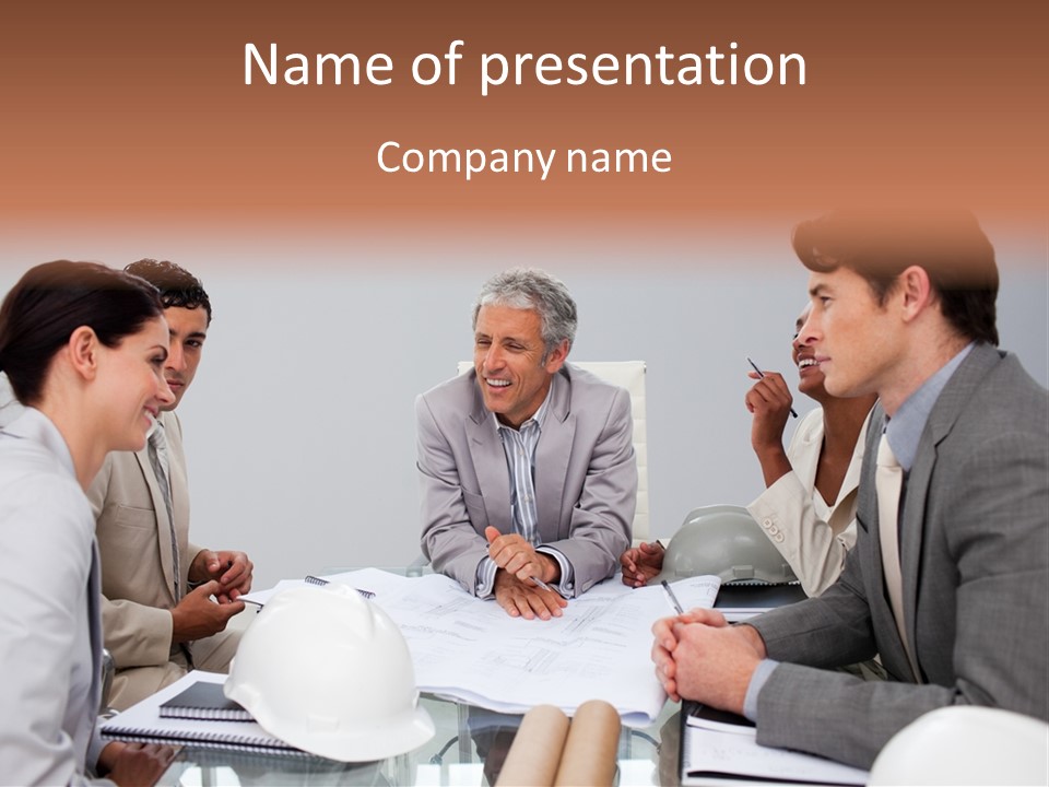 Man Designer Manager PowerPoint Template