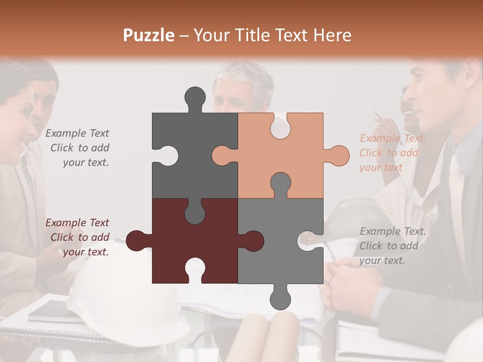 Man Designer Manager PowerPoint Template