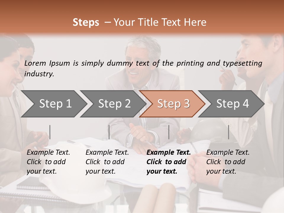 Man Designer Manager PowerPoint Template