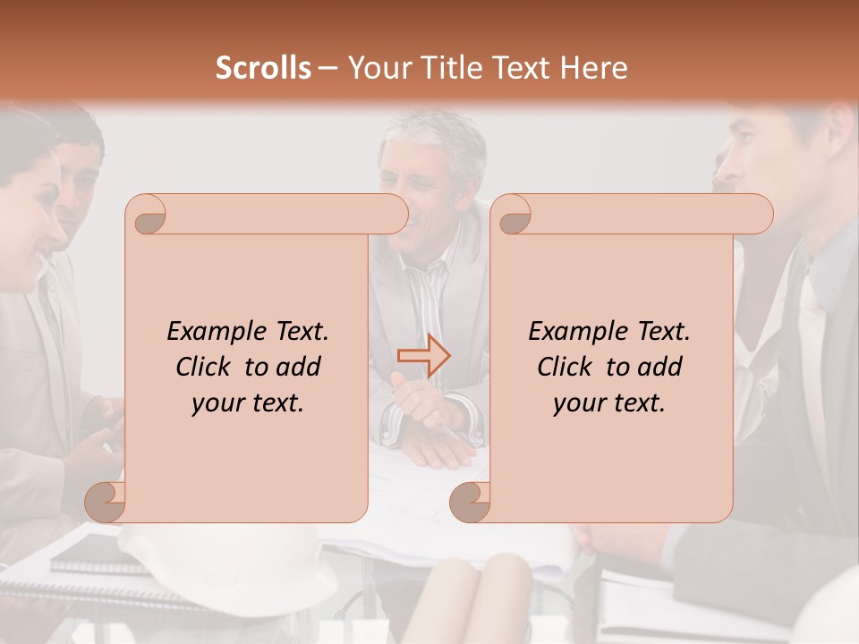Man Designer Manager PowerPoint Template