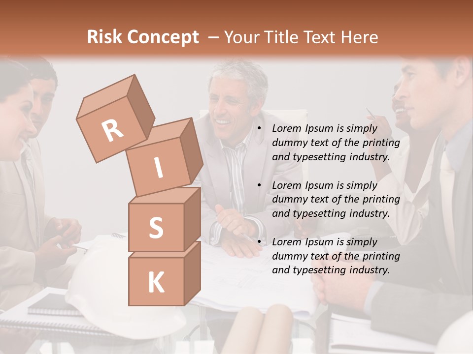 Man Designer Manager PowerPoint Template