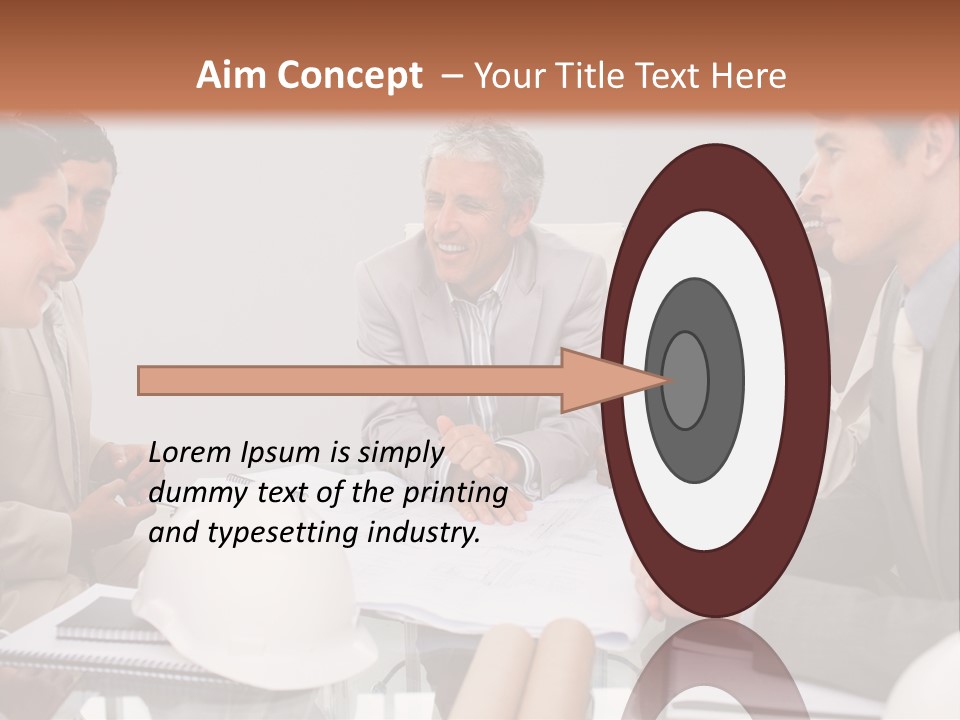 Man Designer Manager PowerPoint Template