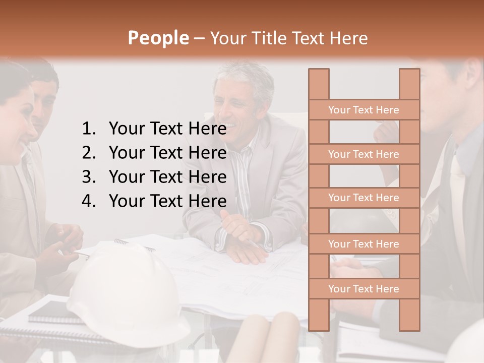 Man Designer Manager PowerPoint Template