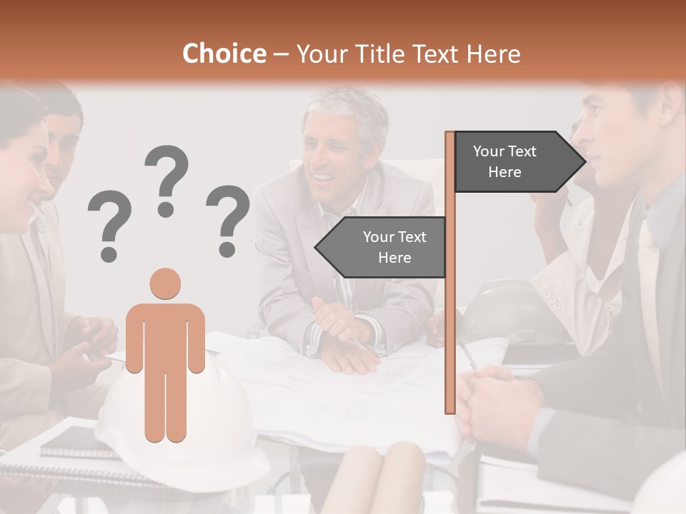 Man Designer Manager PowerPoint Template