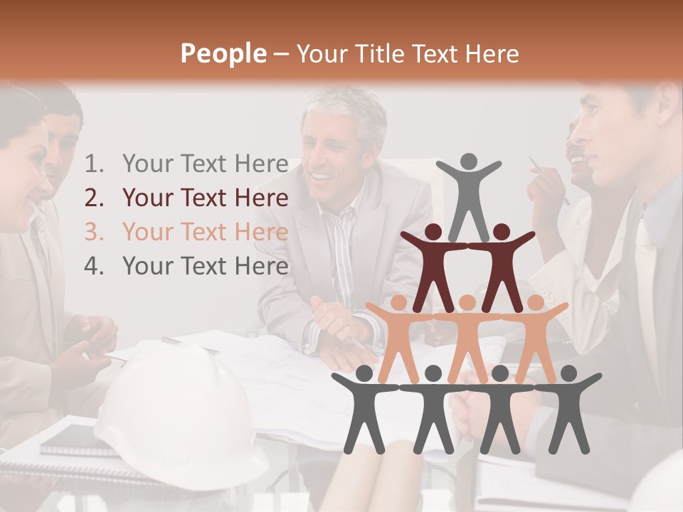 Man Designer Manager PowerPoint Template