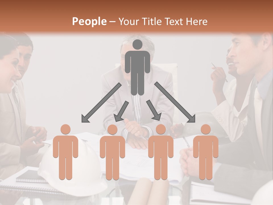 Man Designer Manager PowerPoint Template