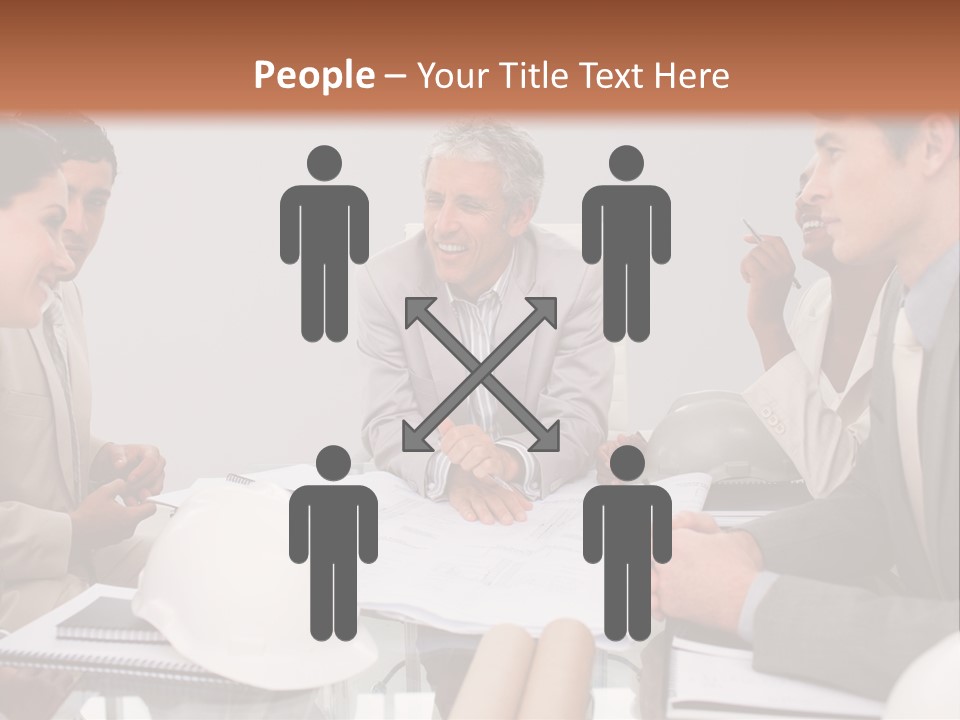 Man Designer Manager PowerPoint Template